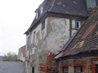 Barockhaus in Markkleeberg-Zöbigker vor Sanierung des Außenputzes